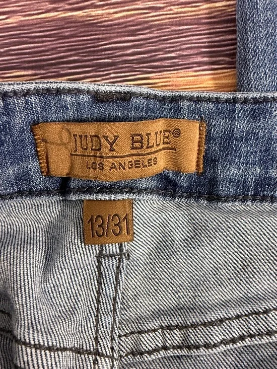 Judy Blue Medium Light Blue High Rise Skinny Fit Stretch Denim Jeans 13/31 - Picture 5 of 13